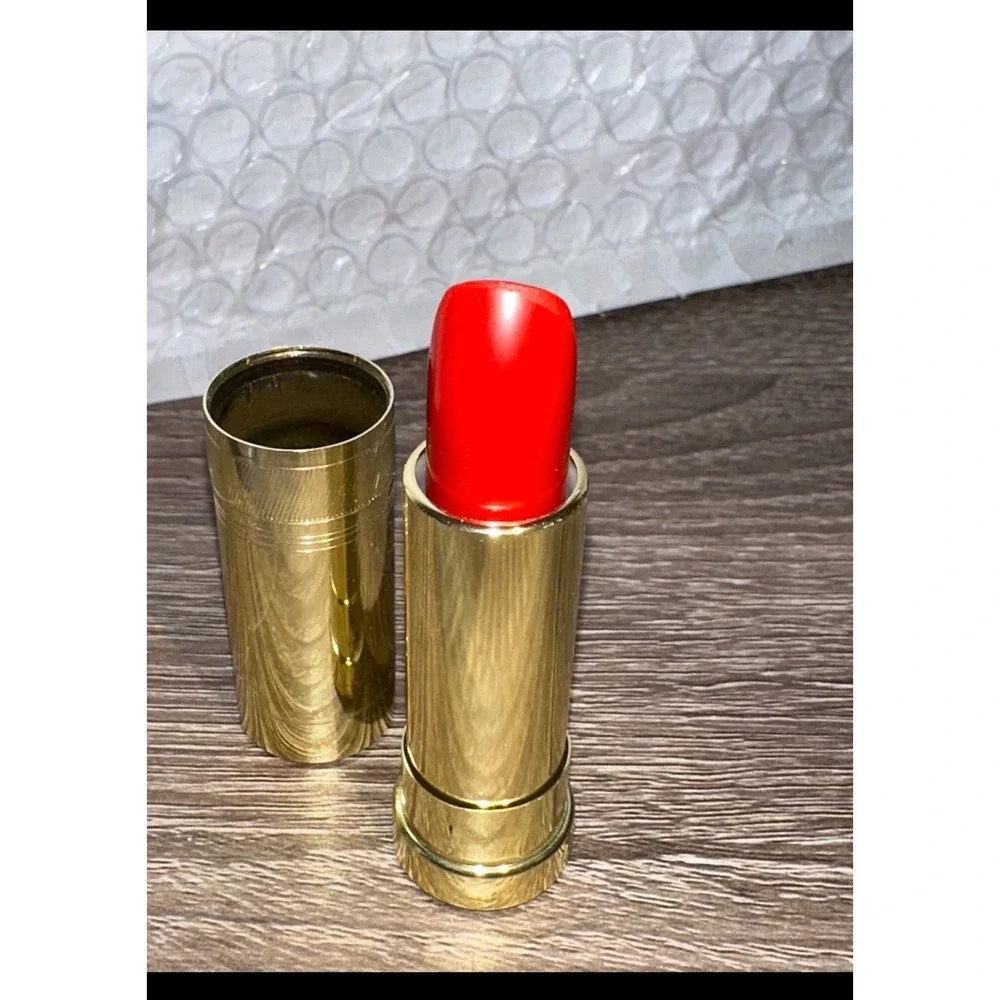 Lancome French Touch Absolu Lipstick 102 Red Gold Case Made in‎ France lip